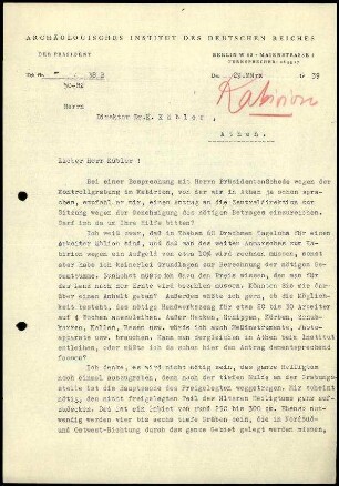 G. Bruns an K. Kübler