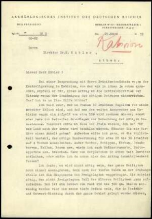 G. Bruns an K. Kübler