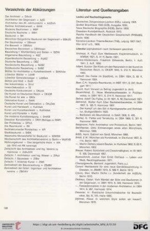 Literatur- und Quellenangaben
