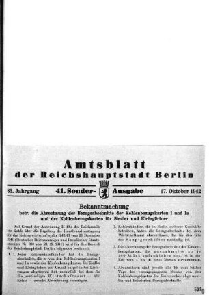 1942,41: 41. Sonder-Ausgabe, 17. Oktober 1942