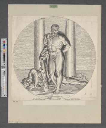 [Herkules und Antaeus]