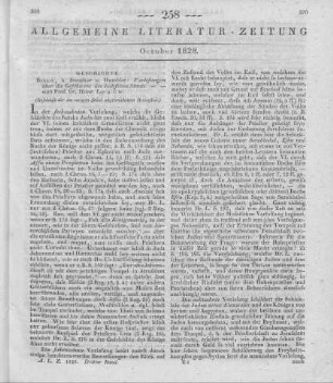 Leo, H.: Vorlesungen über die Geschichte des Jüdischen Staats. Berlin: Duncker & Humblot 1828 (Beschluss der im vorigen Stück abgebrochenen Recension)