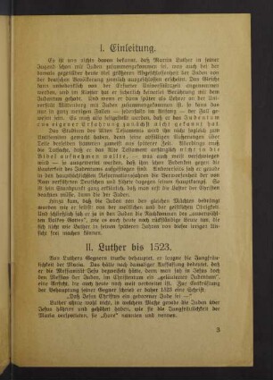 II. Luther bis 1523.