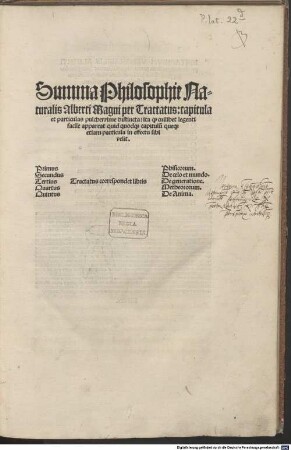 Summa philosophie naturalis
