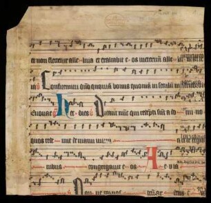 [Graduale]; Proprium de tempore, fer. 2-4. p. pascha; Proprium de Sanctis, Purificatio BMV u. Blasius p.
