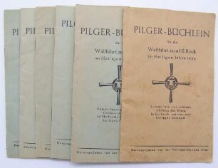 Pilger-Büchlein für die Wallfahrt zum Hl. Rock im Heiligen Jahre 1933 (6 Exemplare)