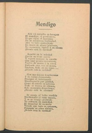 Mendigo