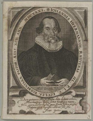 Bildnis des Iohannes Heermannus