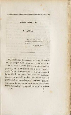 Chapitre IV. Le Procès
