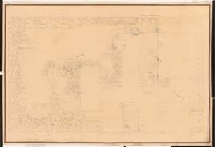 Garten Günther Vollberg, Berlin-Grunewald: Lageplan mit Pflanzplan 1:50