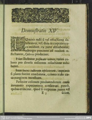 Demonstratio XIV.