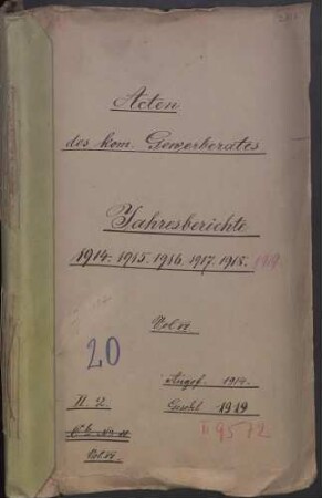 Jahresberichte Vol. VI