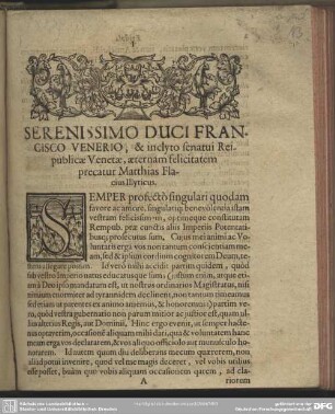 Epistola Nuncupatoria