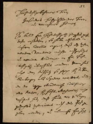 Brief von Christoph August Heumann an Johann Friedrich von Uffenbach. Göttingen, 23.7.1736