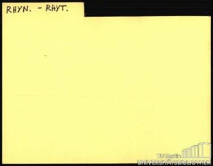 RHYN.-RHYT.