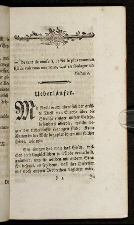 Ueberläufer.