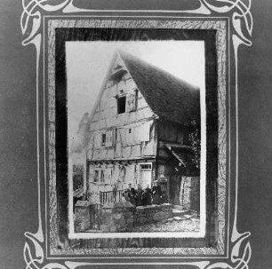 Sachteil: Relief am Torpfosten; Breuberg, Römerberg 8