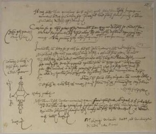 Die Nachschrift einer unbekannten Schrift