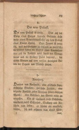 8. Der neue Pallast