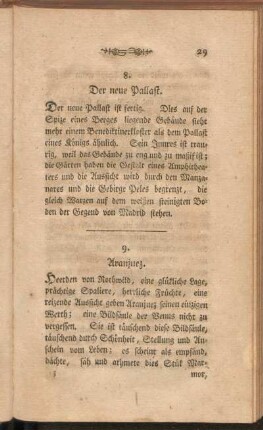 8. Der neue Pallast