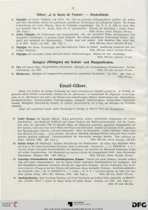 Email-Gläser (Nr. 67-103)