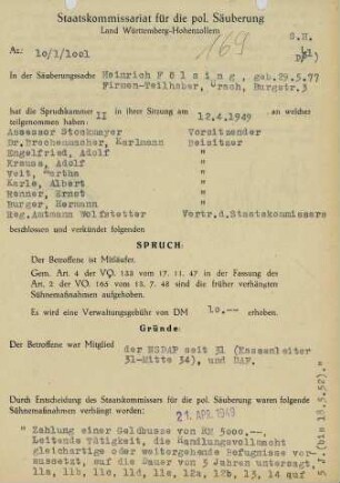 Fölsing, Heinrich