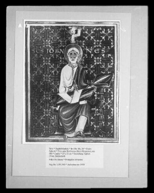 Codex Egberti — Evangelist Johannes, Folio 6recto