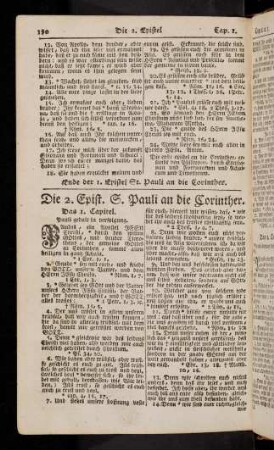 180-189, 8. Die 2. Epistel St. Pauli an die Corinther