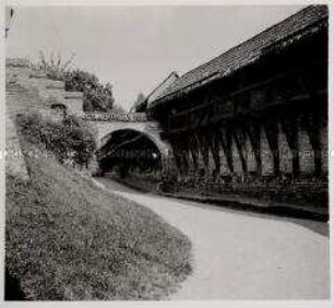 Landshut, Burg Trausnitz, Zwinger am Haupttor