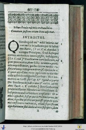 Introitus.