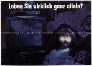 Werbung für einen privaten Fernsehsender