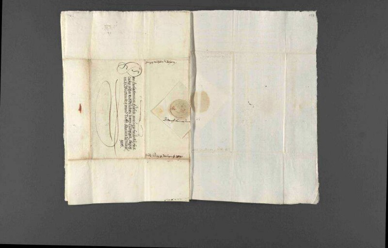 Danksagungen Herzog Wilhelms V. von Bayern für die zugeschickten Neckarweine, mit der Rücksendung von Salzlieferungen.