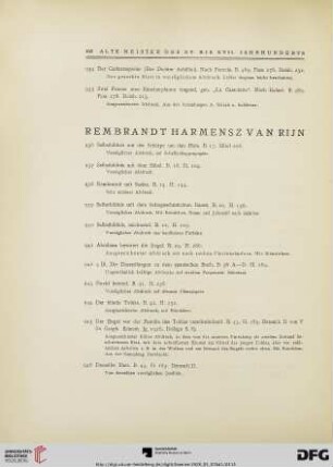 Rembrandt Harmensz van Rijn (Nr. 936-1052)