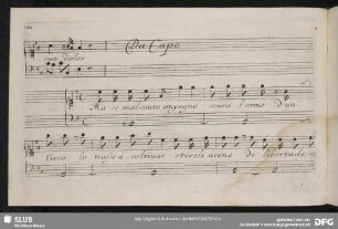 Recitativo: Ma se mal canto impegno