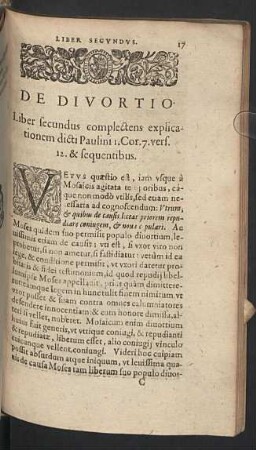 Liber Secundus.