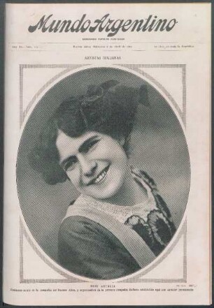 Artistas italianas [Fotografía] : Mimi Aguglia