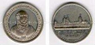 Deutschland, Sachsen, Medaille auf das Turnfest Leipzig 1863