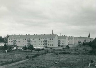 Geschäftshäuser Sachse & Heinzelmann, Stern und Knoop, Arbeitsamt, Kaufhaus Magis, Nordwestbank, Landeszentralbank, Wohnungsbauten, 1949-1952