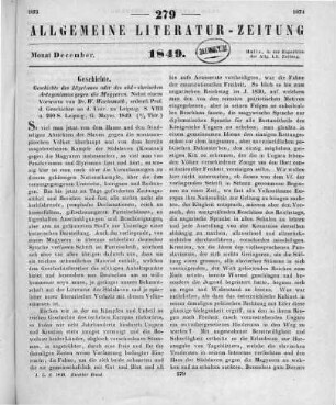 Geschichte des Illyrismus oder des süd-slavischen Antagonismus gegen die Magyaren. Nebst einem Vorwort v. W. Wachsmuth. Leipzig: Mayer 1849