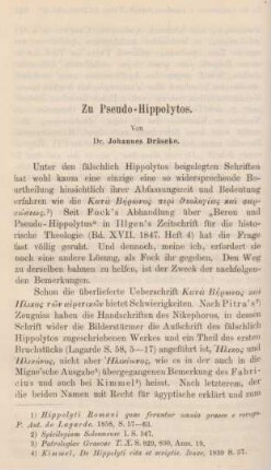 342-346 Zu Pseudo-Hippolytos