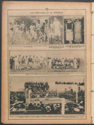 Los deportes en el interior