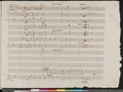 Recitativo: Die Strahlen der Sonne vertreiben die Nacht