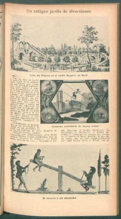 Un antiguo jardín de diversiones