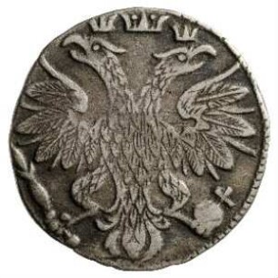 Münze, 10 Kopeken (Griwna), 1704
