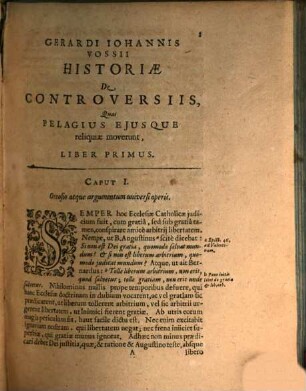 Historiae de controversiis, quas Pelagius eiusque reliquiae moverunt libri septem