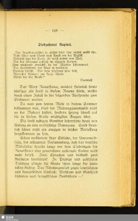 Siebzehntes Kapitel