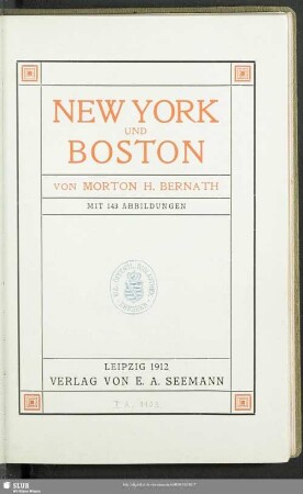 New York und Boston
