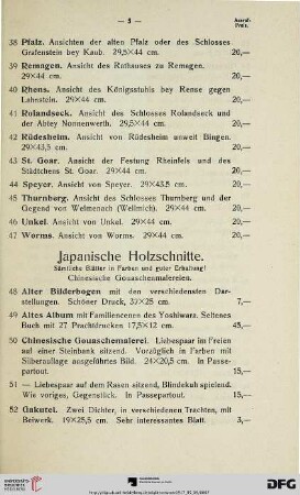 Japanische Holzschnitte (Nr. 48-104)