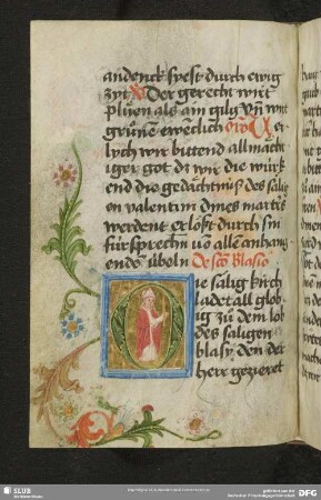51v: historisierte Deckfarbeninitiale