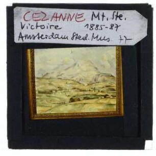 Cézanne, Mont Sainte-Victoire (Serie),Cézanne, La Montagne Sainte-Victoire